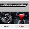Gear Shift Knob Cover Automatic Transmission Boots Shift Lever Leather Sheath Accessories Fit for Honda CR-V CRV 2017 2018 2019 2020 2021