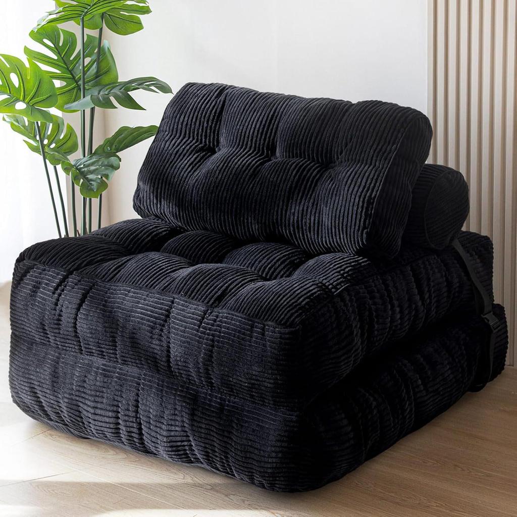Compact Vacuum Compression Foam Sofa Bed - Ideal for Small Spaces