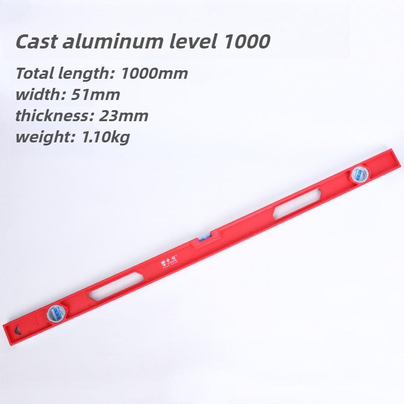 Bubble Horizontal Ruler High Precision Level Ruler Woodworker Building Magnetic Balance Spirit Level Portable Measuring Tools