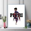Pedri8 Pattern  3pcs 100% Round Full Drill 5D DIY Diamond Painting Embroidery Cross Stitch Rhinestone Décor