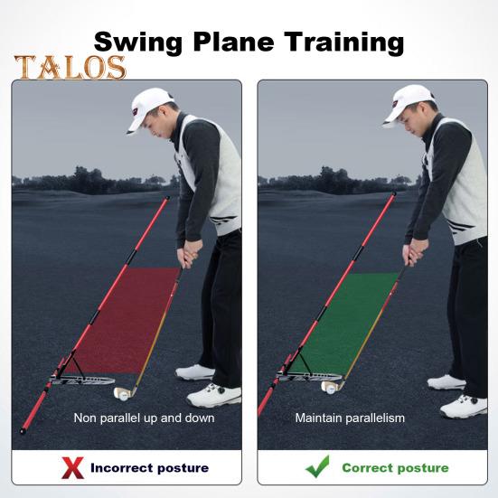 Suport pentru stick de golf, unghi reglabil, ușor de instalat, pentru antrenamentul swingului de golf, accesorii pentru practicarea golfului