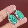 Malachite Earring 925 Sterling Silver Earring Gemstone Jewelry Handmade Earring Natural Malachite Jewelry Gift For Her Unique Design Earring