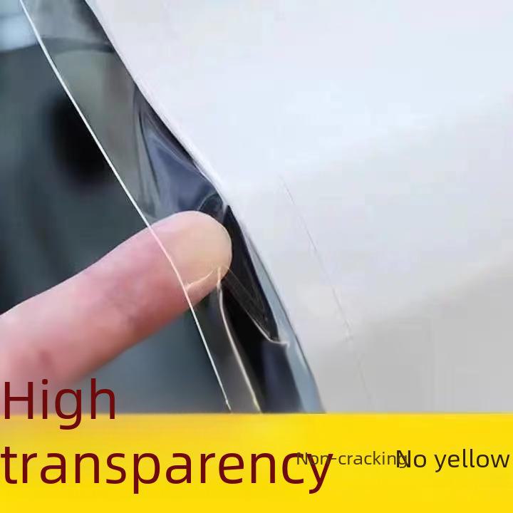 Transparent Anti-Slip Car Threshold Stickers - Invisible Welcome Pedal & Trunk Protective Strips