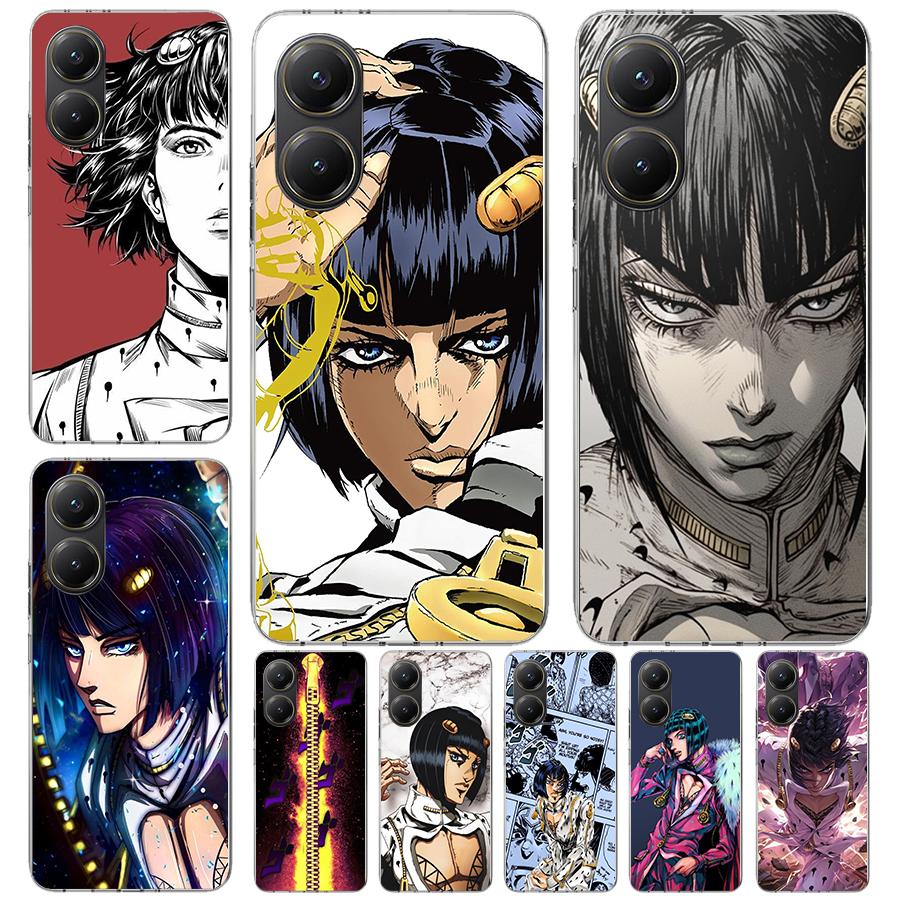 JoJo Adventure Bruno Buccellati Coque de téléphone souple pour Xiaomi Redmi 15C 15 13C 13 Poco X5 X6 X7 F7 Ultra M7 12C 12 10 10C 9C 9A 9T