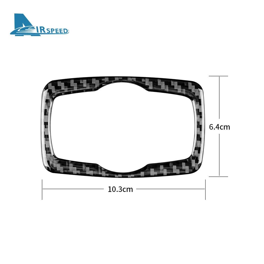 Stickers Carbon Fiber For BMW 1 Series E81 E82 E87 E88 2008-2013 Headlight Switch Frame Trim Car Styling Decoration Accessories