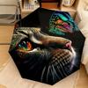 1 Stück Katzen Schmetterlinge Automatischer Regenschirm - Geeignet für Reisen Outdoor Tragbarer Regenschirm Geburtstagsgeschenk Tägliche Notwendigkeiten