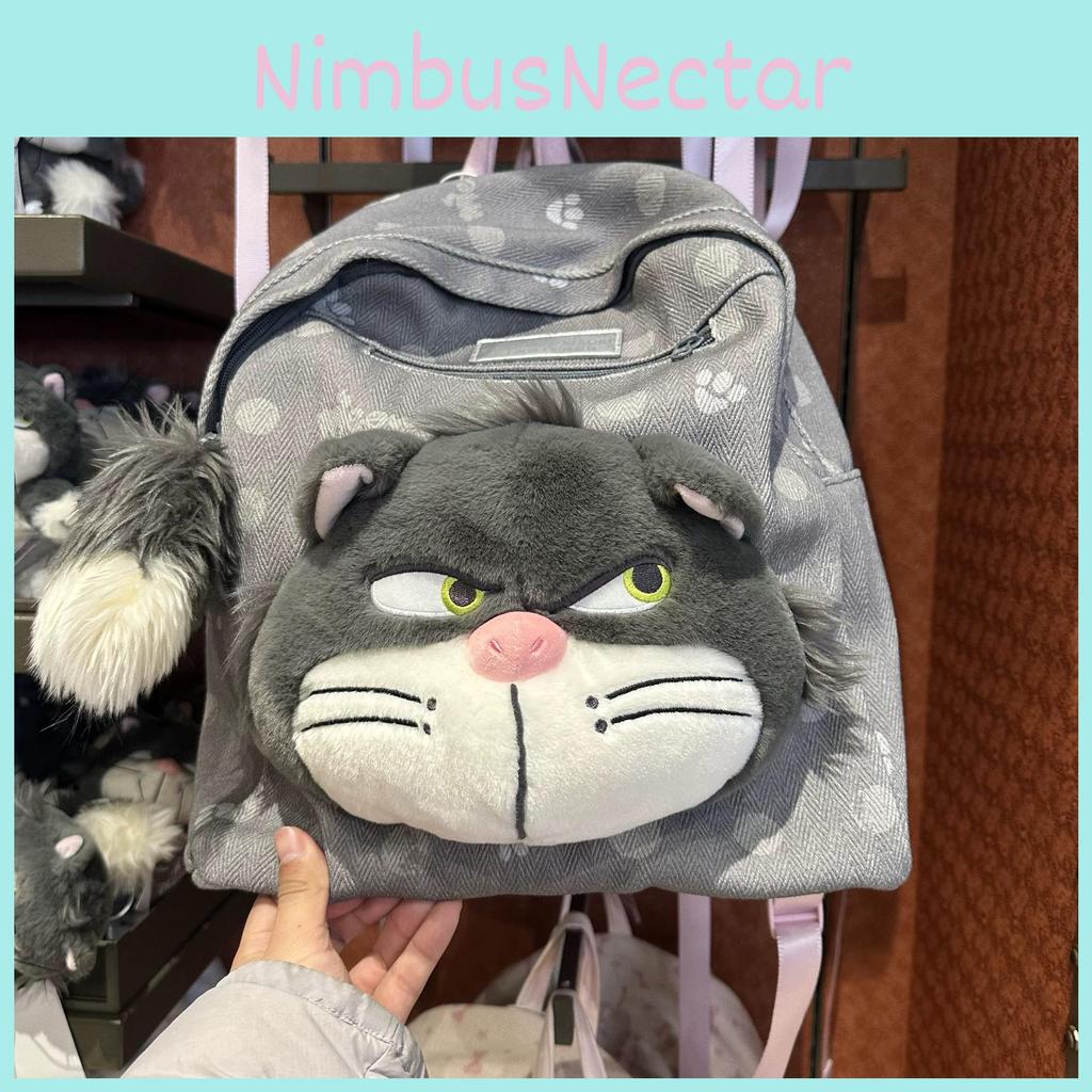 Plush Backpack Lucifer With Cartoon Art And Soft Material For School Leisure