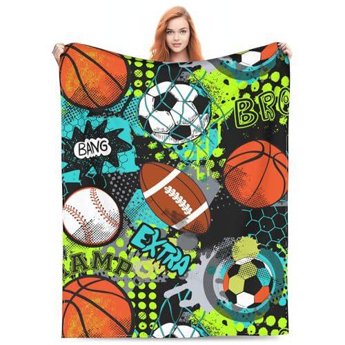 Sports Volleyball Printed Flannel Blanket Sheet Bedspread Nap Blanket Blanket
