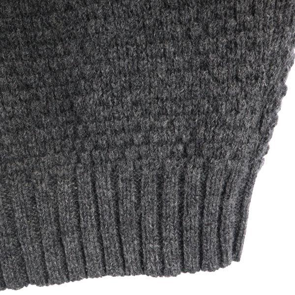 MACKINTOSH PHILOSOPHY Sanyo Shokai Wool Long sleeve knit 38 Gray sweater Women Used