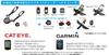 [REC MOUNT][2nd Generation] Type 19 Garmin CatEye Combo Mount (double-sided Narrow Type, with Lower Adapter) + CatEye Light Adapter GP-CATHL2