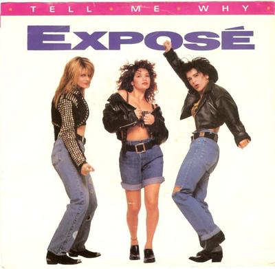 7inch Record EXPOSE  Tell Me Why AS19916 ARISTA 1989 US Dance  Electronica Used