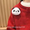 Adorable Red Panda Brooch: Cute Plush Backpack Pin for Students, Couples & Women - Perfect Birthday Gift