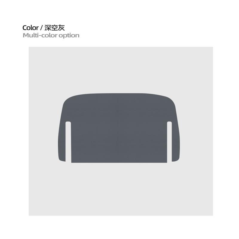 For Xpeng P7+ 2026 2027 Car Rear Seat Tray Cover Mat Table Leather Protector Scratch-proof Pad Interior Modification Accessories