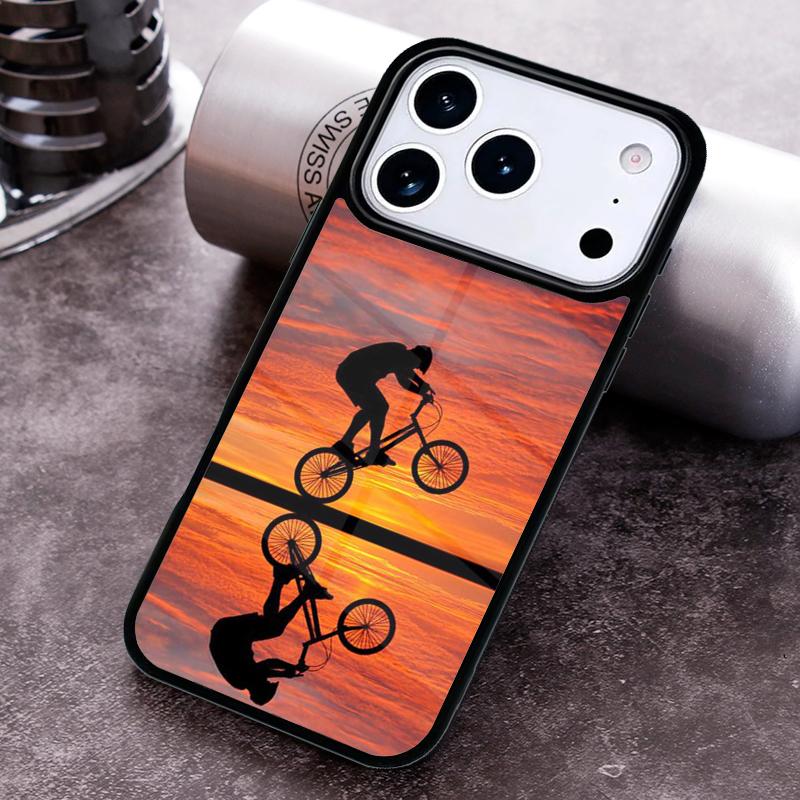 BMX Bike Extreme Sport Phone Case For iPhone 17 16 15 14 13 12 11 Pro Max Plus 17Air Soft Silicone Cover