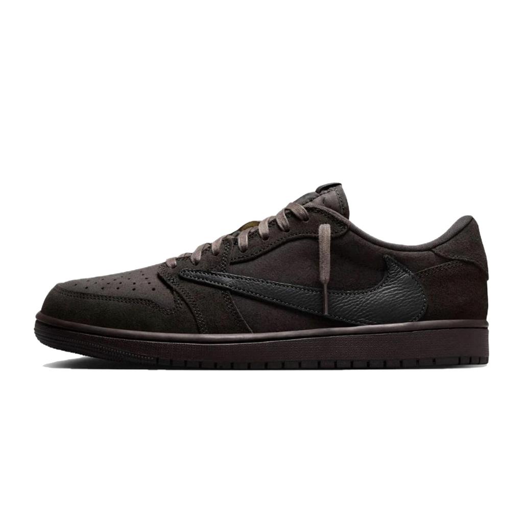 Travis Scott X Jordan Air Jordan 1 Travis Scott X Collaboration 7.0 Slip Resistant Low Top Vintage Basketball Shoes DM7866-202(Team1677-)