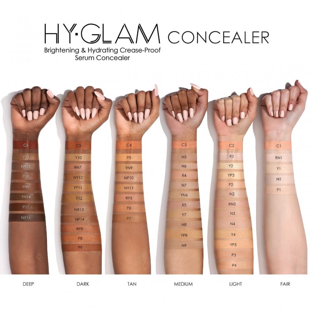 Natasha Denona Hy Glam Aufhellender Concealer 0,25 Unzen P2 Fair Light Pfirsich