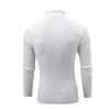 Sweater Solid Color Comfortable Acrylic Elastic Men Knitted Sweater for Daily Life