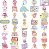 80 Cartoon Dreamy Amusement Park Graffiti Stickers Decorate Guitar Notebook Suitcase DIY Waterproof