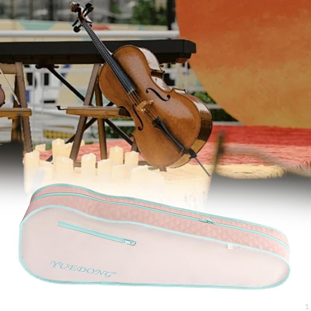 4/4 Violinenkoffer in voller Größe, zusammenklappbar, stilvoll, leicht, schützende Aufbewahrungsbox