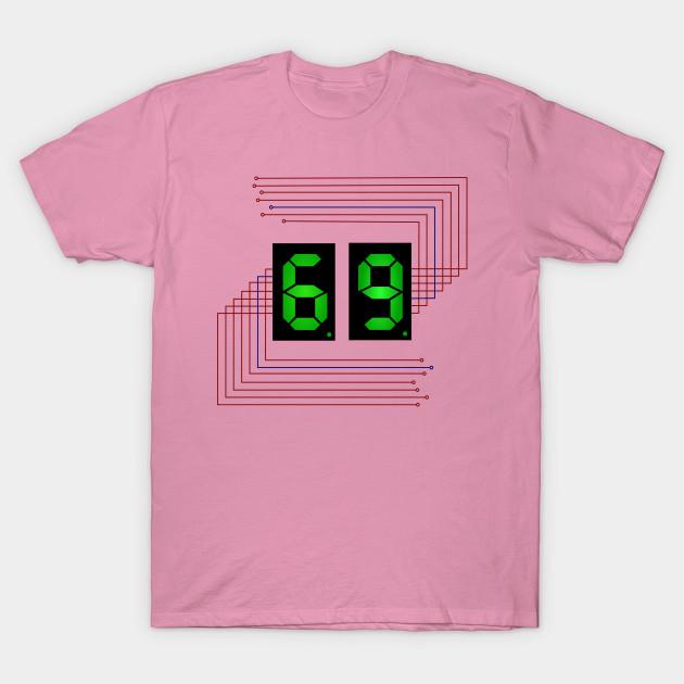 T Shirt Women 69 7Segment Harajuku Print Kawaii Tshirt Summer Short Sleeve Female T-Shirt Top Tee