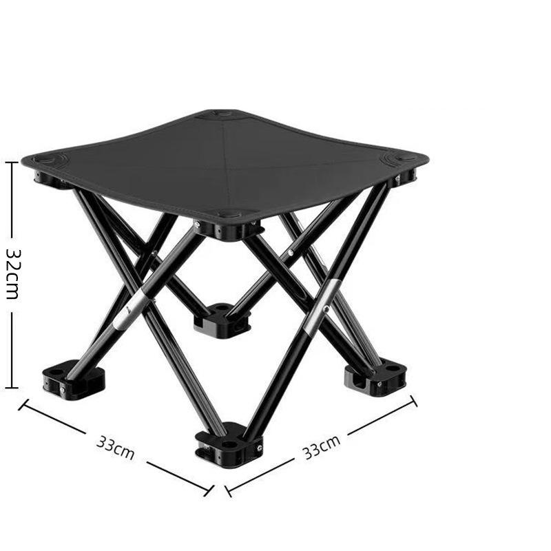 Outdoor camping folding chair portable train high-speed rail no seat art sketching fishing lightweight folding stool