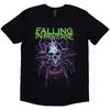 T-shirt Unisex Falling In Reverse: Ragno (medio)