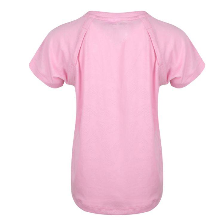 Adidas M4T Burnout Crew Neck Logo Short Sleeve T-Shirt Women T-Shirts Pink DV2223