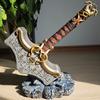 Cosplay 1/1 War God 5 Hammer Of Thor Full Metal Mjollnir Axe Model Display Avengers Endgame Movie props home decor ornament gift