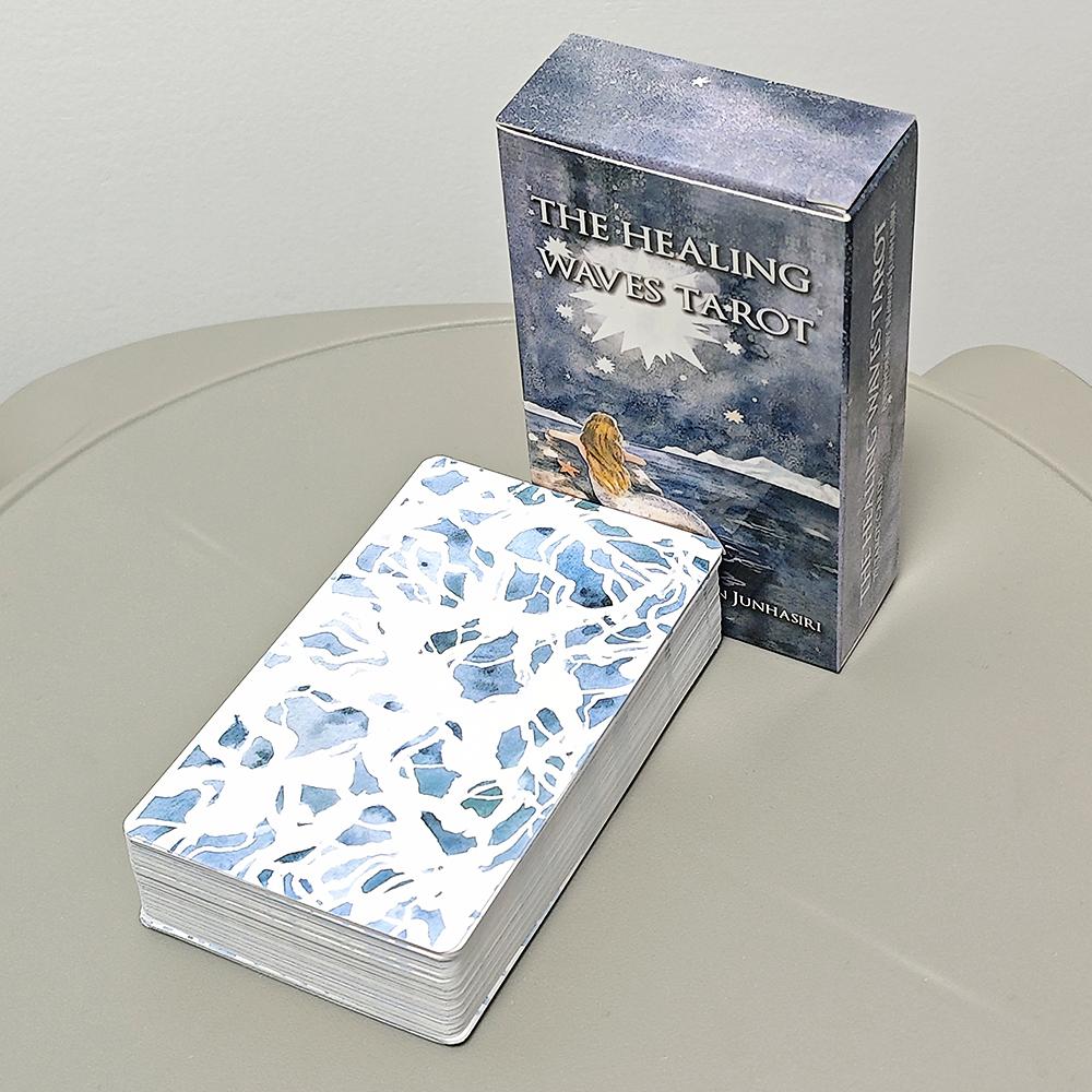10.3*6cm Healing Waves Tarot 78 Pcs Tarot Cards Combine The Healing Aspect of Mother Nature and Art Into Artwork