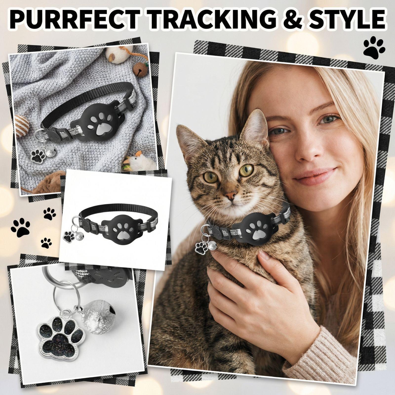 

Pet Fashion General Not Prone To Deformation Pet Collar One Size чёрный