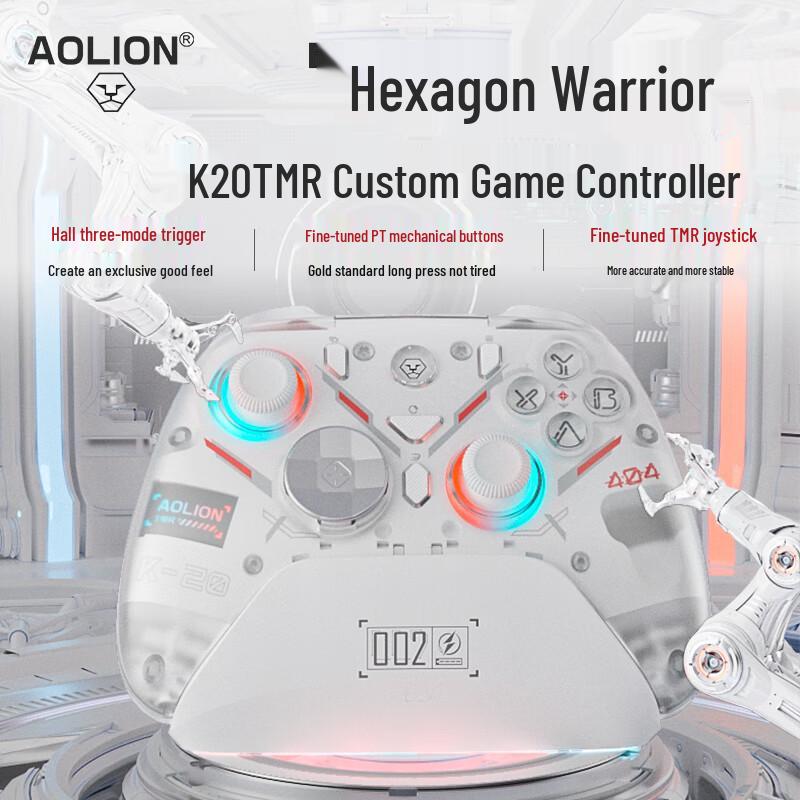 Aolion K20 TMR Çok Platformlu Kablosuz Oyun Kumandası