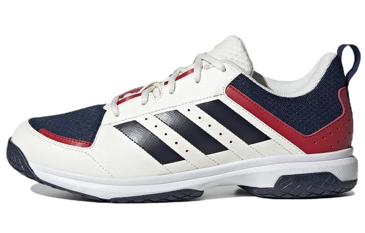 Adidas Ligra 7 Indoor White Black Blue GX3753 45