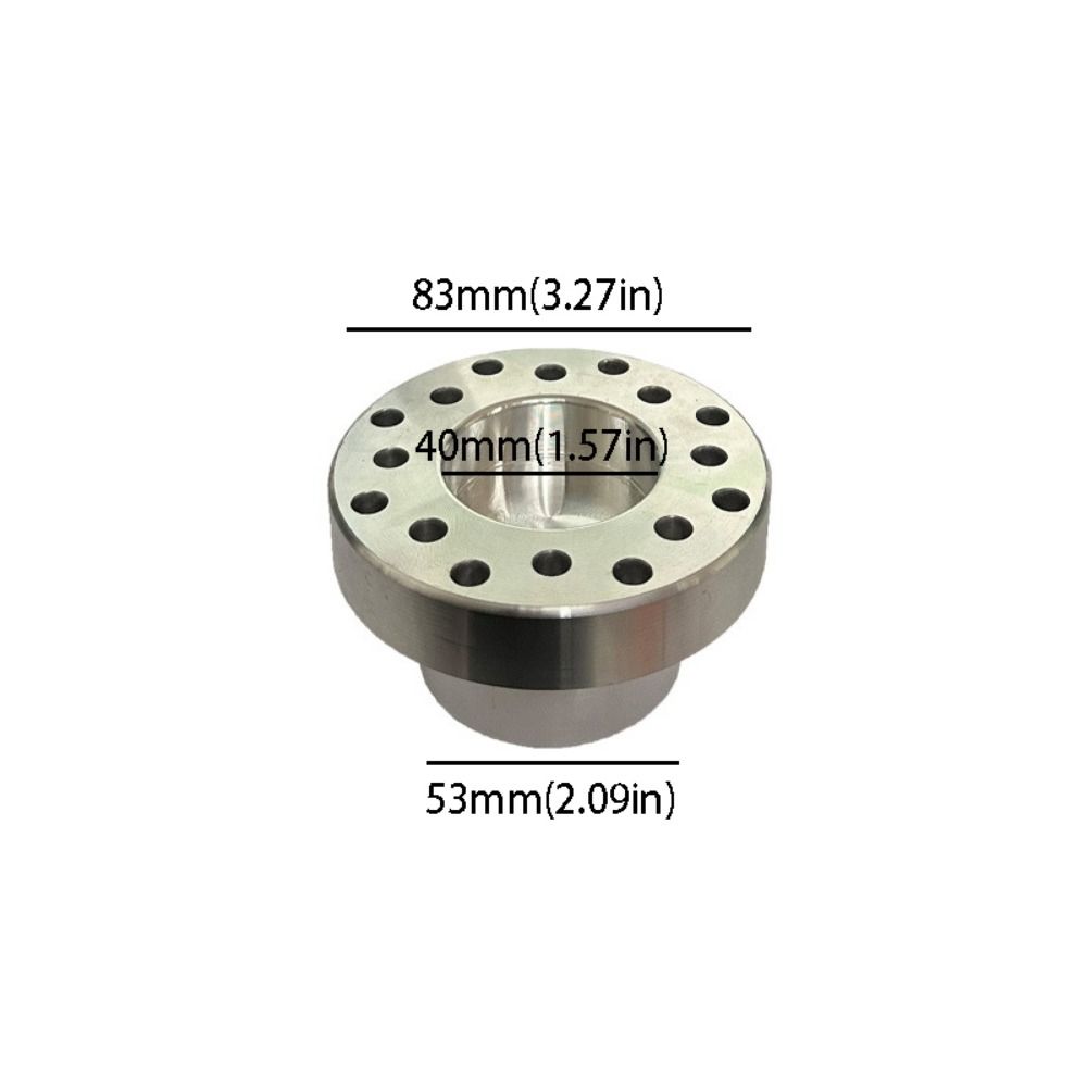 Aluminum Zinc Zinc Alloy Lawn Cutter Head 32 Square Grass Ropes Trimming Head  Gardening