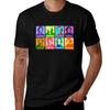 Pop Art Komponisten T-Shirt Urlaubs-Outdoor-T-Shirt