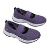  Summer Women Anti-slip Shoes Mesh Breathable Woman Woven Shoes Sneakers Light Slip On Flat Platform Ladies Walking Shoes