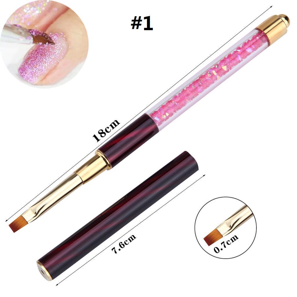 

Пензель для малювання котячого ока, акриловий УФ-гель для нарощування нігтів у 8 стилях #1