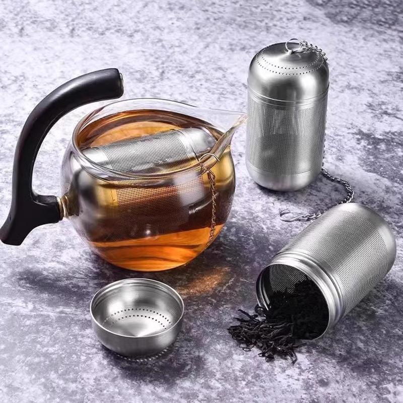 Stainless Steel Fine Mesh Infuser Ball For Loose Leaf Tea Coffee Spice Filter Teapot Accessories