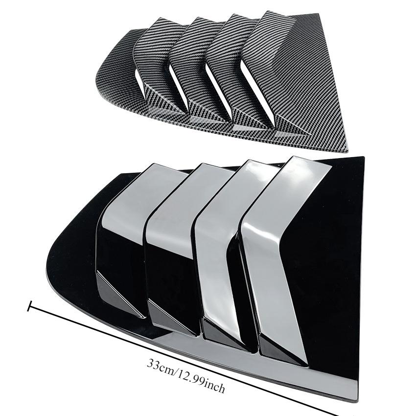 1pair for 3 Series E90 320i 330i M3 2005-2011 Blind Window Car Sticker Exterior Decoration Modification