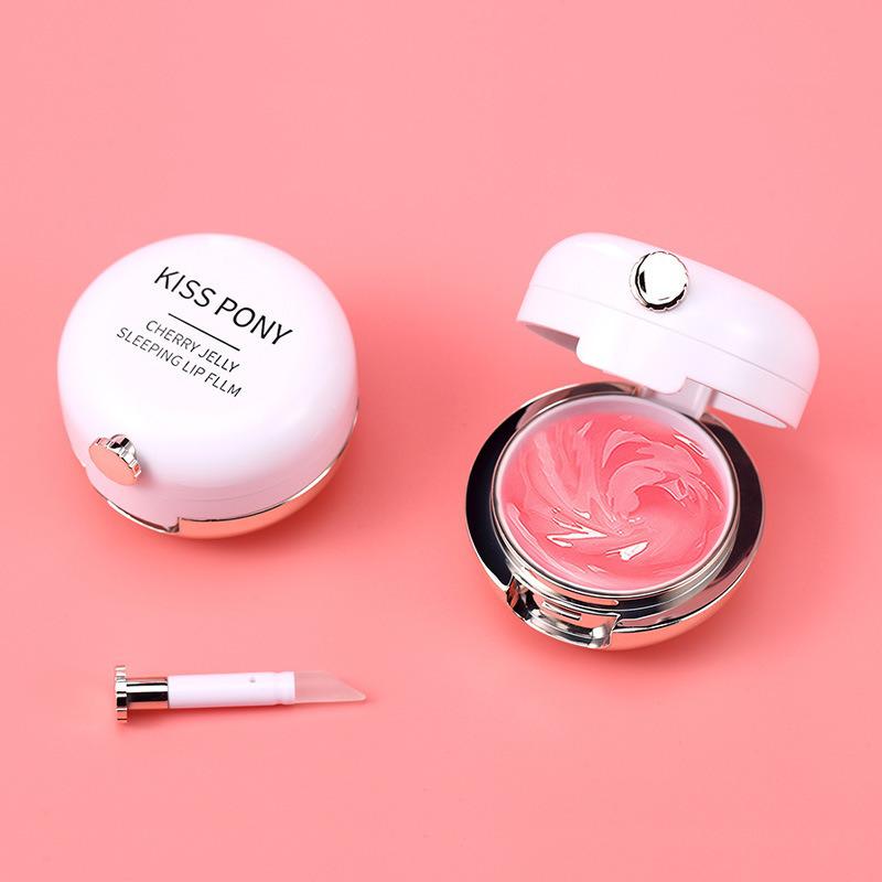 KISSNI Masque de Nuit pour les Lèvres: Exfolier, Éclaircir, Hydrater et Nourrir les Lèvres