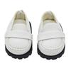 AXLUCE Plush Toy Shoes, Clothes, Loafers, Leather Shoes, 16cm (White)