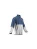 Adidas M TENNIS TEAM Wind Jacket with Tricot Hard Tennis Training Shirt HBB74 Crew Size Lining, (IK6093) Blue, J/S