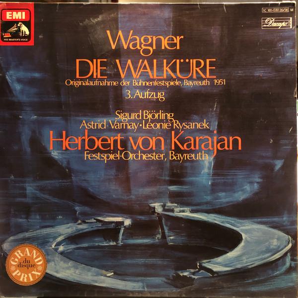 

LP Record WAGNER HERBERT VON KARAJAN FEST Die Walkre 3. Aufzug 1C1810303536M Germany Classical Used