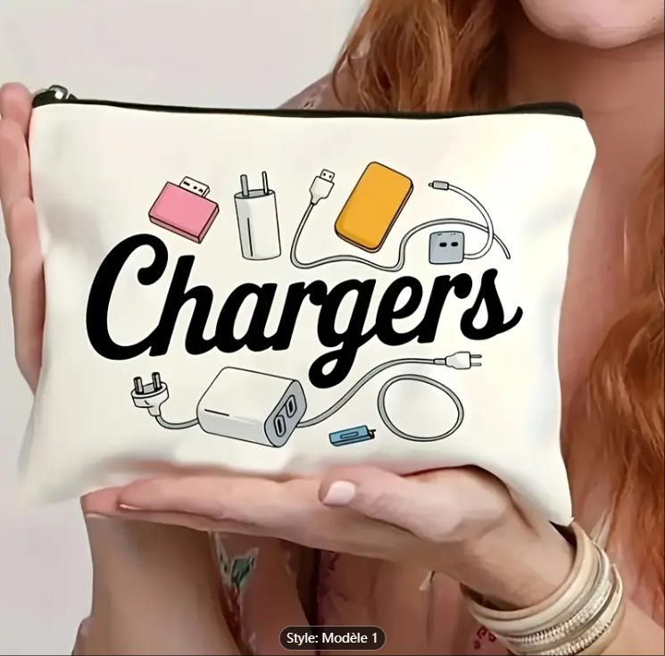 Travel Cosmetics, Charging Bag, Reusable, Suitable for Women, Gift for Sisters, Gift for Daughter, Portable, Light Cosmetic Bag