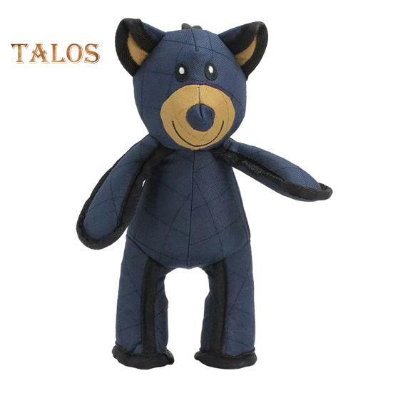 2 Pcs Unbreakable Bear Dog Toy for Aggressive Chewers Indestructible Stuffed Bear Pet Toy Interactive Squeaky Toy for Large Dogs