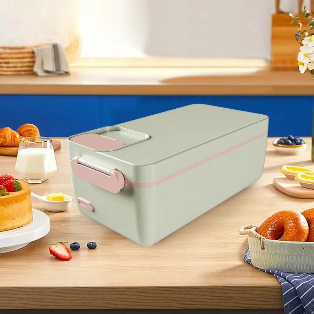 Large Capacity Food Heating Container Detachable Inner Liner Portable Insulated Lunchbox  Car