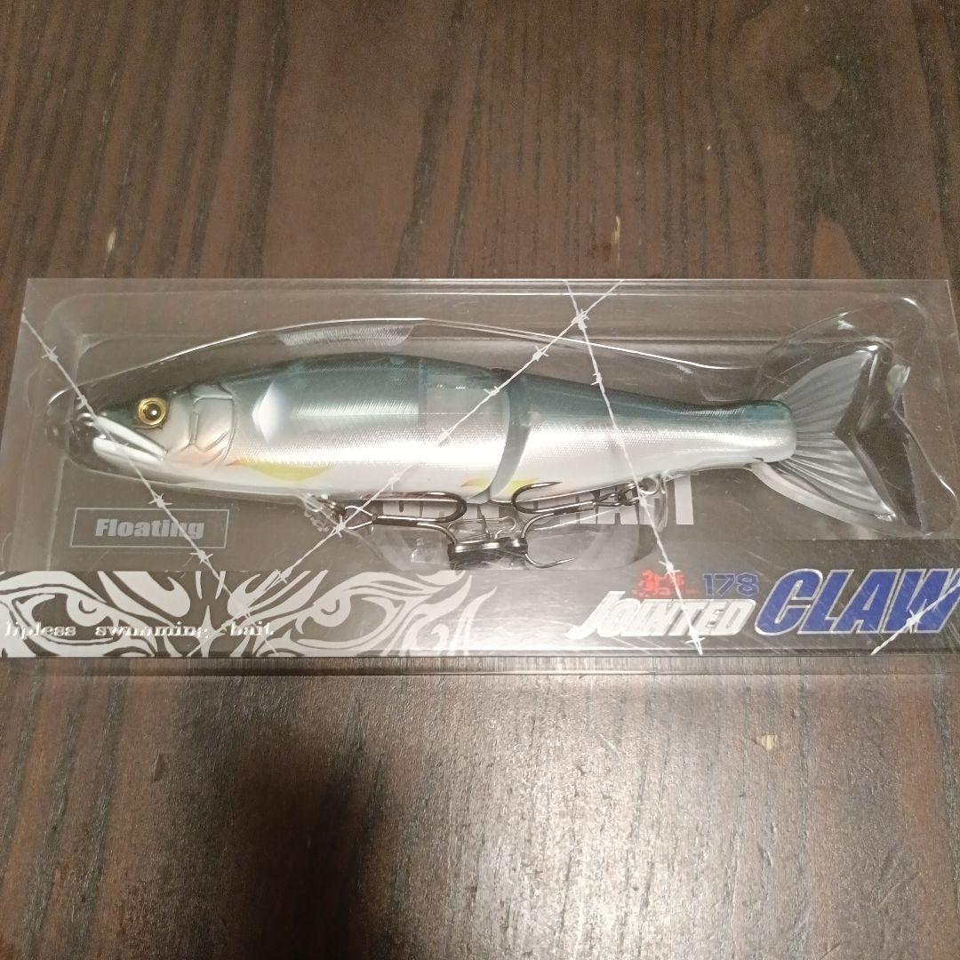 Used JOINTED CLAW 178 Type-F Lure Seayu New unused