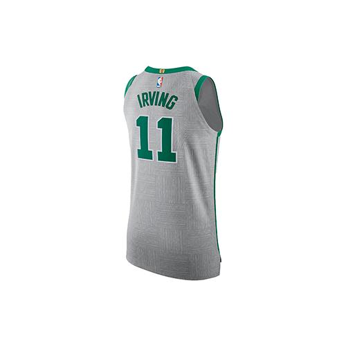 Nike X NBA Kyrie Irving City Edition Authentic Jersey 'Grey Green' AH6045-009