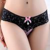 Erotic Panties Sexy Women Underwear Brazilian Girls Lace Bikini Seamless Ultra Low Waist Seamless Bow Female Thongs