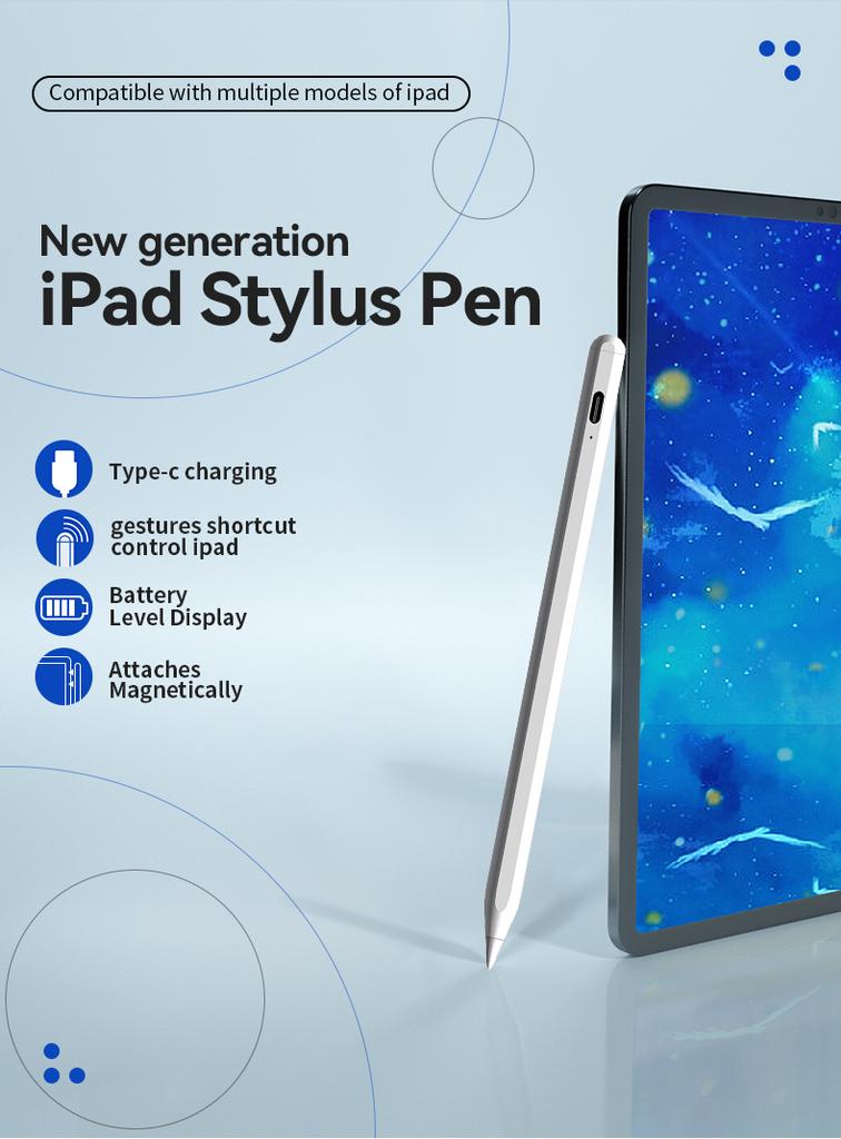 Tablet Active Stylus Pen for iPad 2018 Pro Air Mini With Palm Rejection Tilt Sensitive for iPad 2019 2020