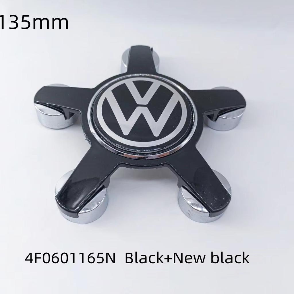 For VOLKSWAGEN VW 4pcs For Volkswagen Golf Polo 135mm 4F0601165N 5Pins Car Wheel Center Caps Rim Hub Cover Hubcap Logo Badge Emb